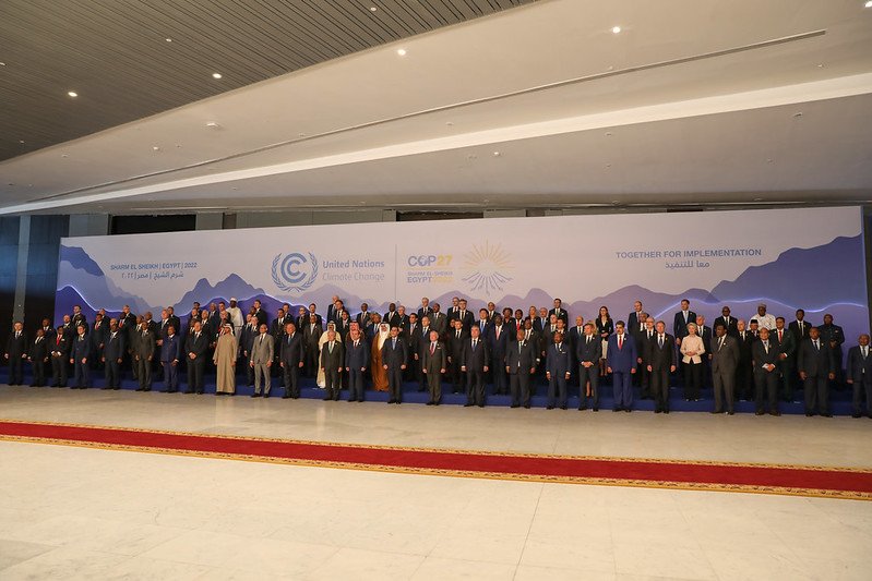 Leaders at COP27