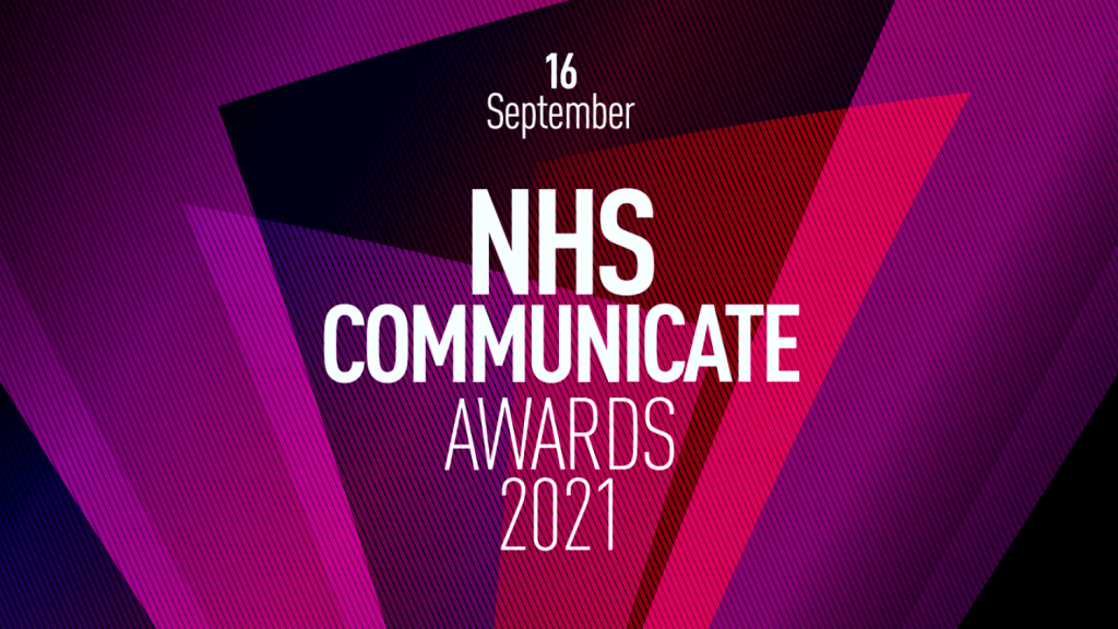 Logo for NHS communicate awards 2021